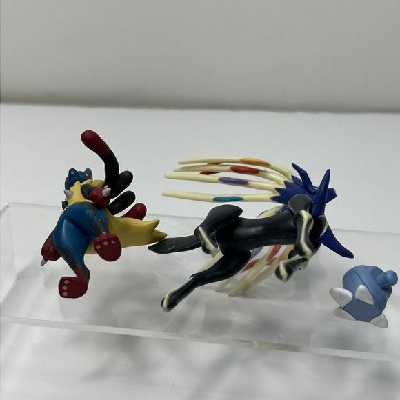 Takara Tomy Pokemon Nintendo Figure Moncolle Lot Xerneas EX ML-12 Mega Lucario - Picture 8 of 10
